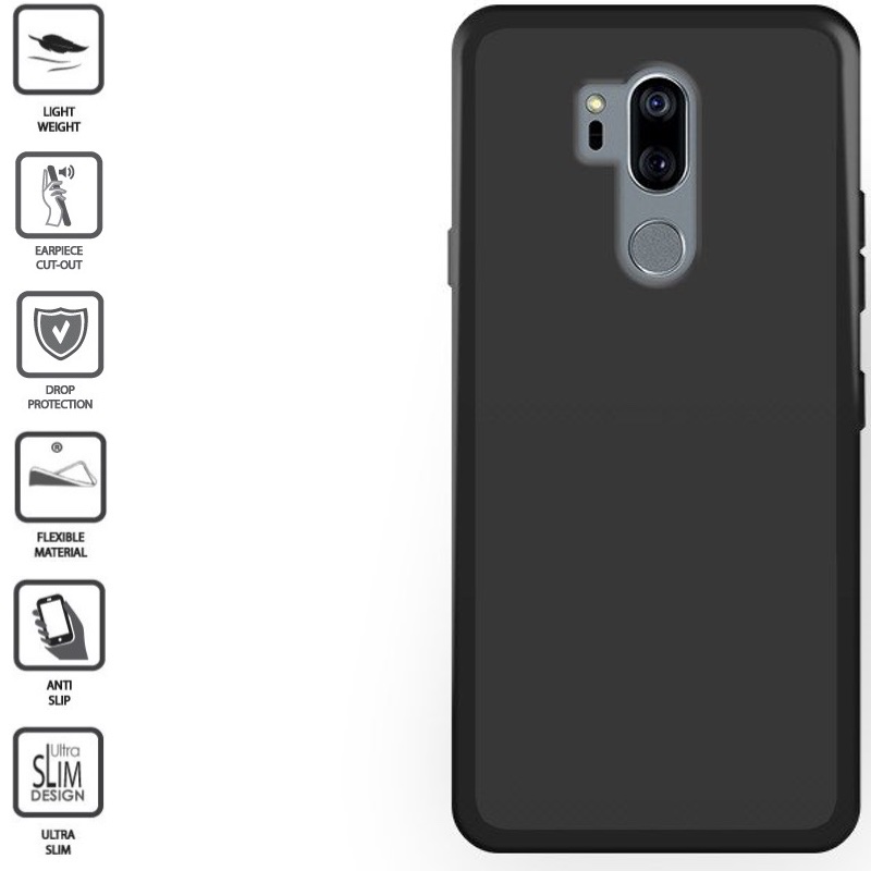 Silikoninis juodas 0.6 mm. dėklas (lg G7 THINQ) Silikoninis juodas 0.6 mm. dėklas (lg G7 THINQ)